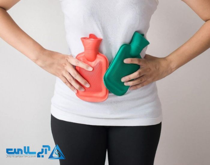 فواید کیسه آب گرم برای روده