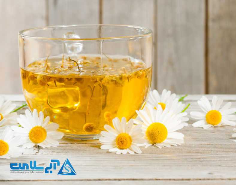 روغن بابونه برای لک صورت