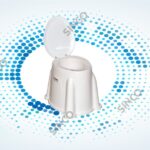 صندلی سرویس بهداشتی مدل دور بسته سینکو